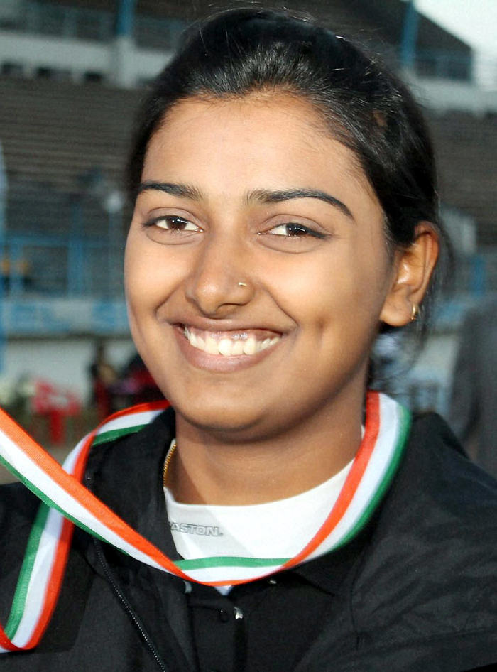 ദീപിക കുമാരി  ലോകറെക്കോഡിനൊപ്പം